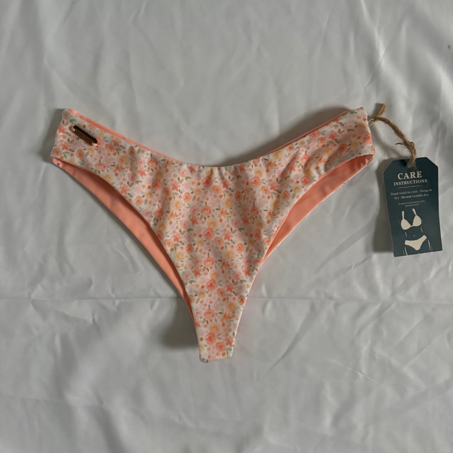 Coral/Floral Oakley Bottoms - Cheeky - XS