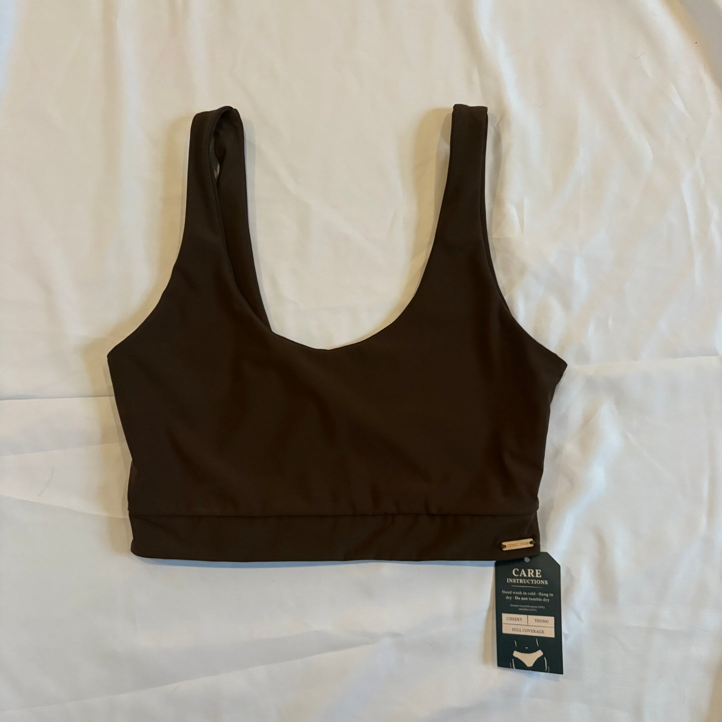 Brown Blair Top - LARGE