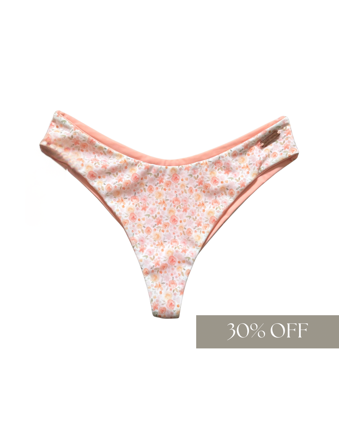 Floral/coral Reversible • OAKLEY BOTTOMS • SIZE MEDIUM (6)