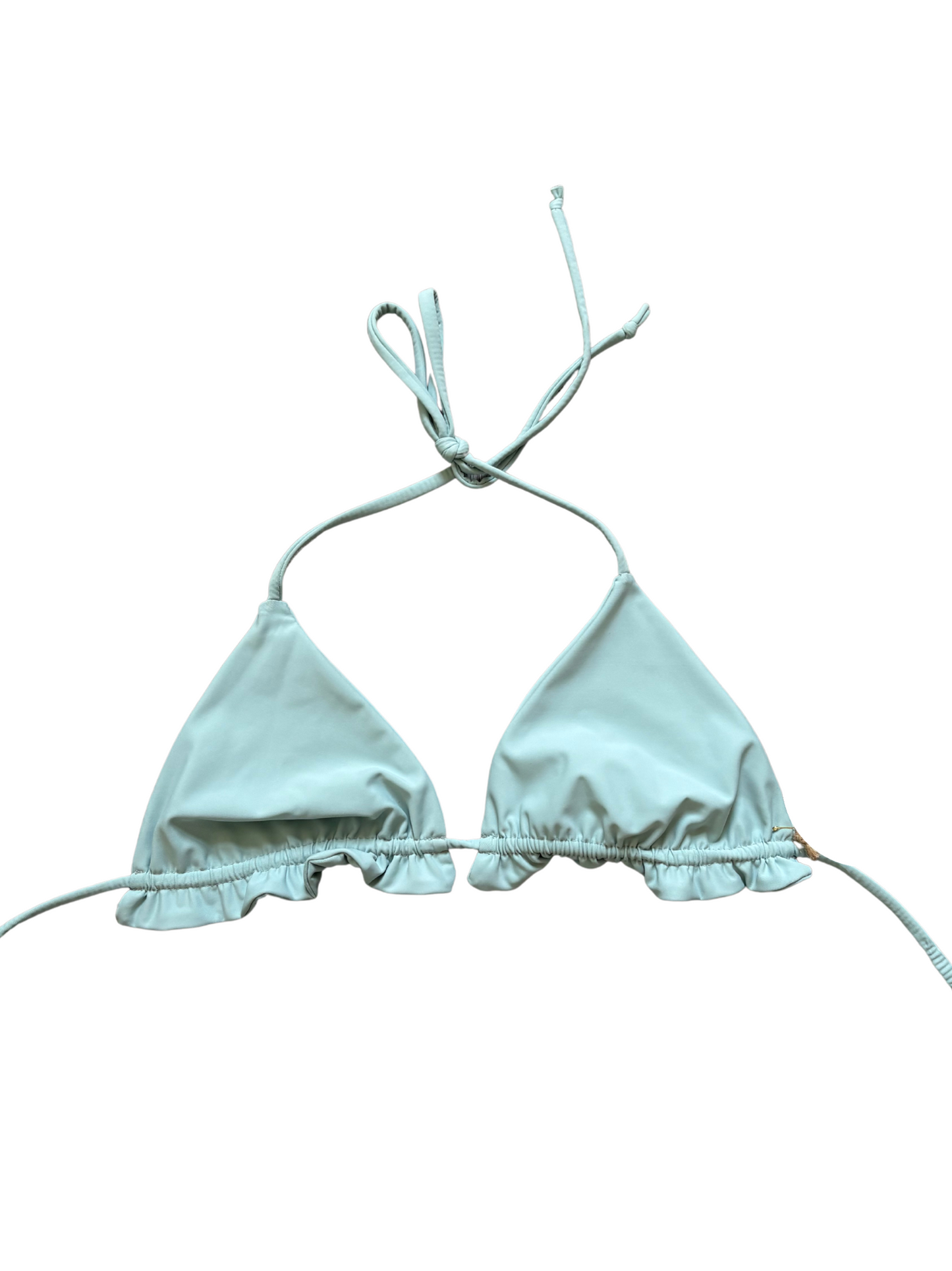 Sage Green Blake Ruffle Top/Small - READY TO SHIP