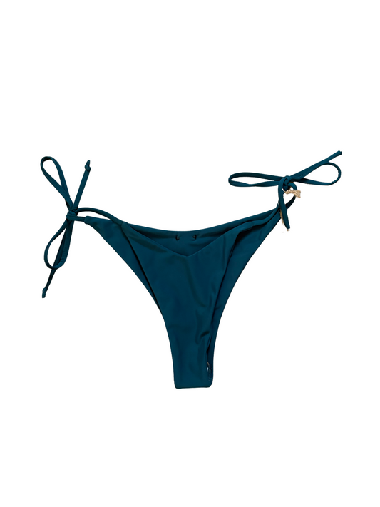 Deep Teal Frankie Bottoms/Medium/Cheeky Coverage - READY TO SHIP