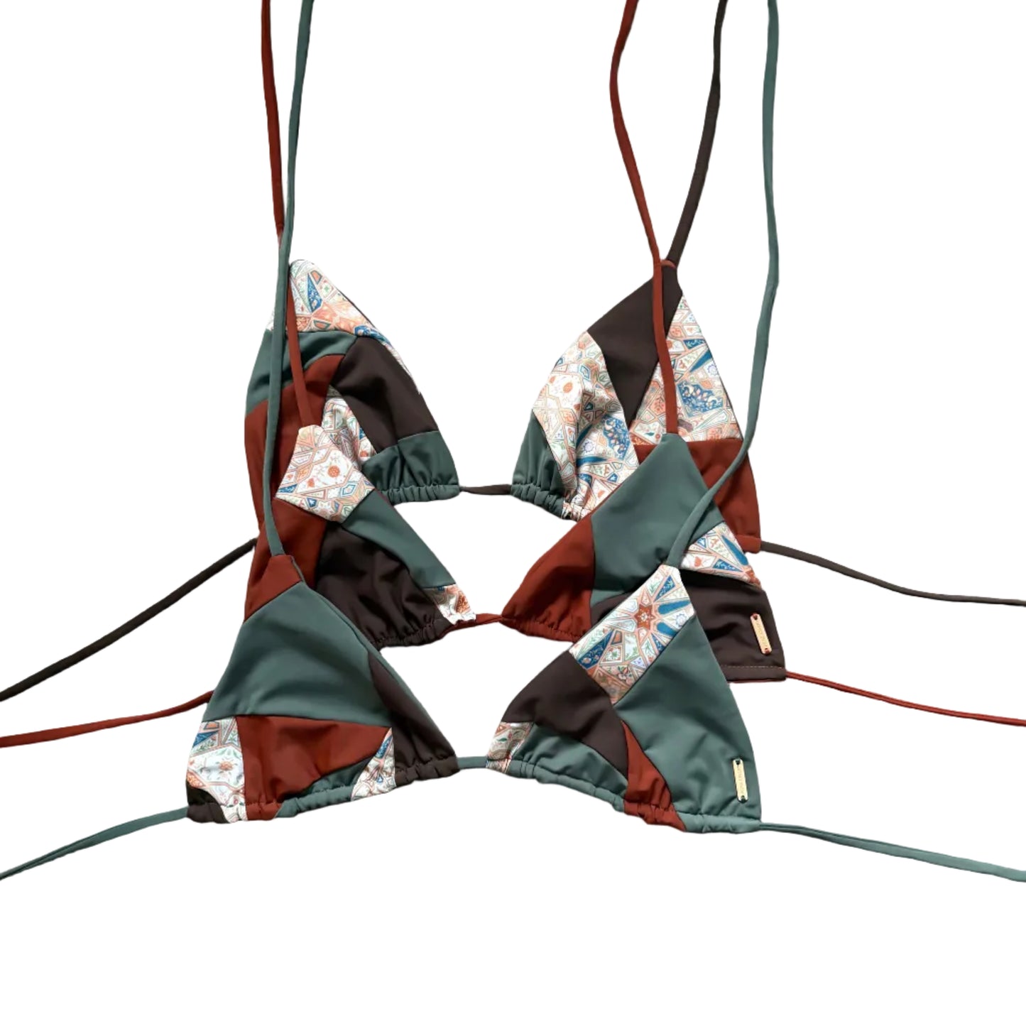 Mosaic Patchwork Triangle Top