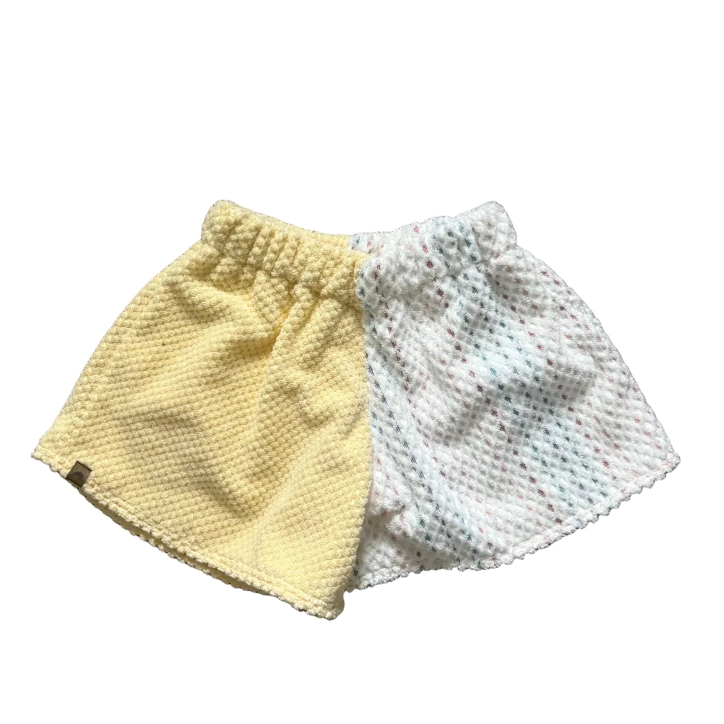 Yellow Towel Shorts - MEDIUM