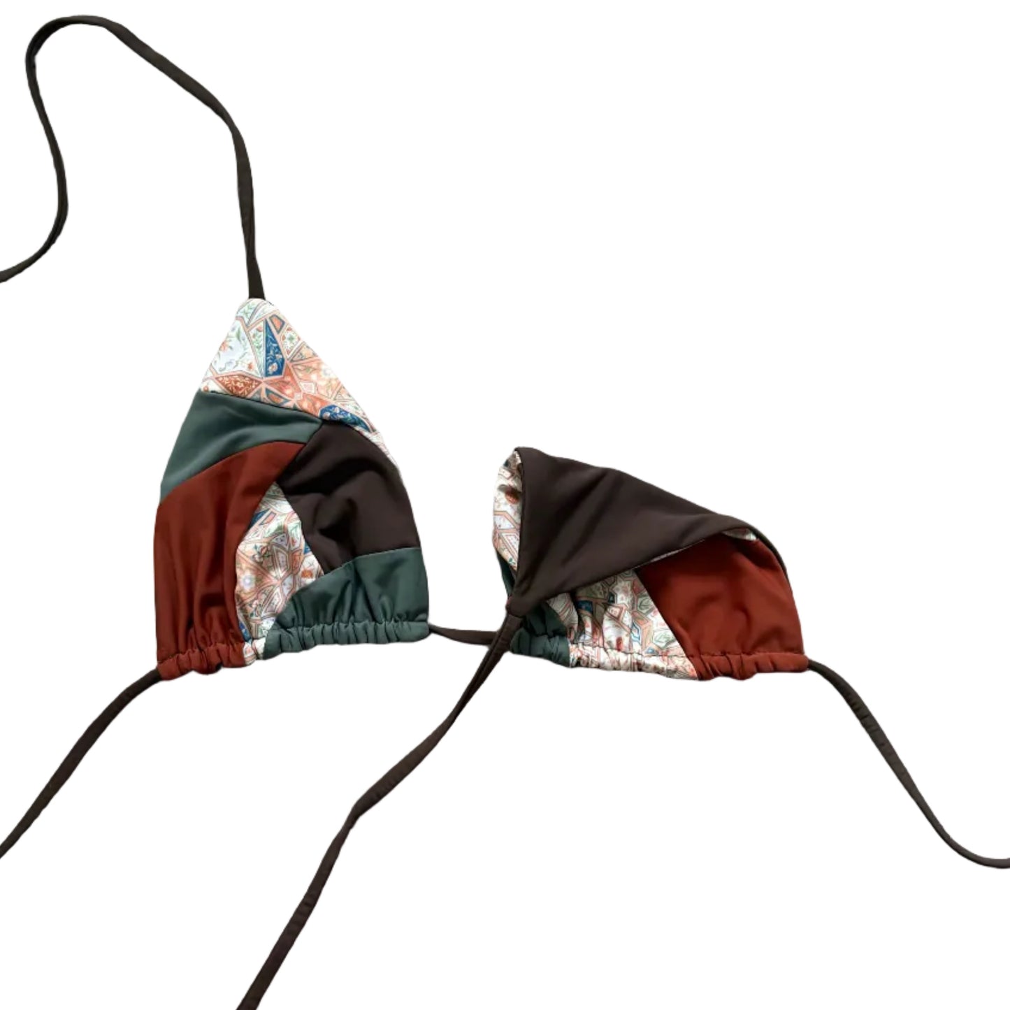 Mosaic Patchwork Triangle Top