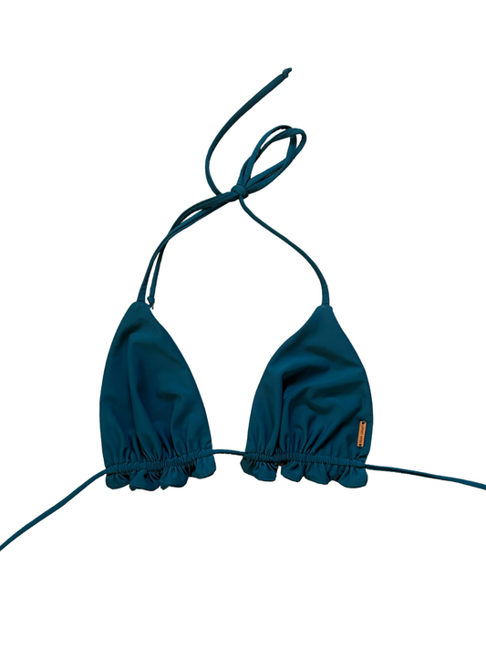 Deep Teal Blake Ruffle/Medium - READY TO SHIP