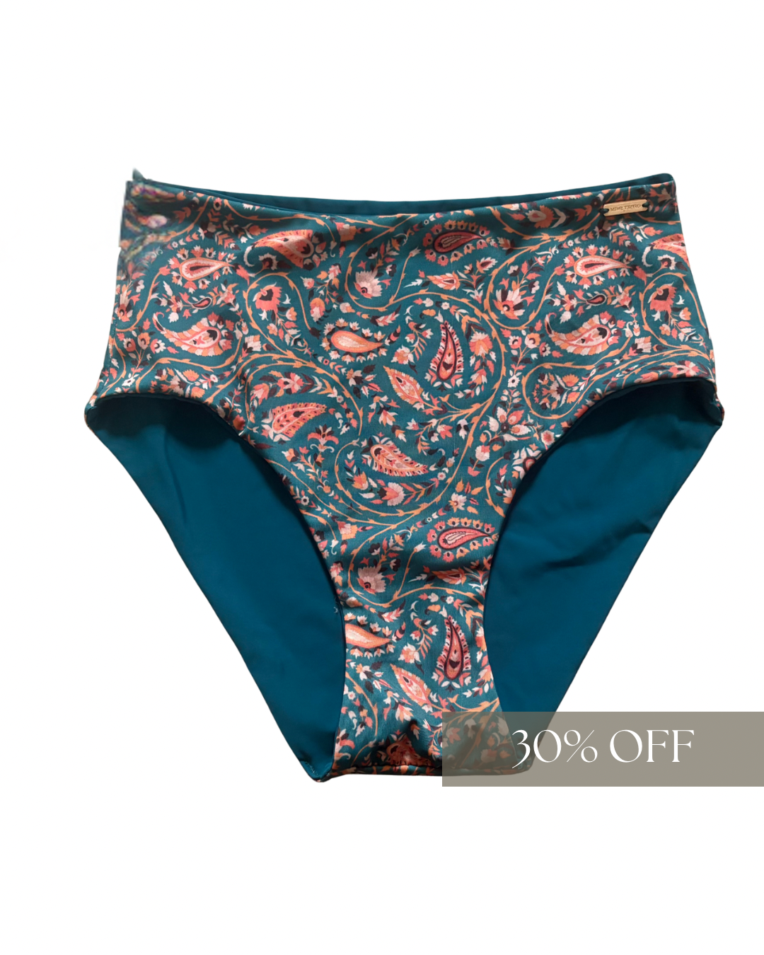Teal/Paisley Reversible • WILLOW BOTTOMS • SIZE MEDIUM (6)