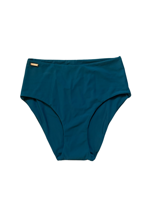 Deep Teal Willow Highwaisted Bottoms/Medium/Full coverage - READY TO SHIP