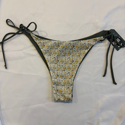 Olive/Floral Kay Bottoms - Cheeky - XL
