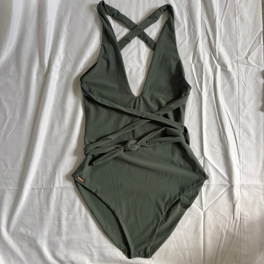 Olive Ellie One Piece - Full/Moderate Full Coverage - XL