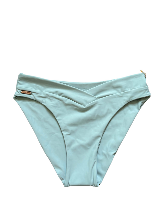 Sage Green Charlie Criss Cross Bottoms/Medium/Full Coverage - READY TO SHIP