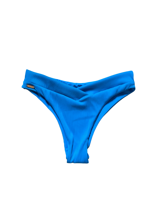 Blue Ribbed Charlie Bottoms